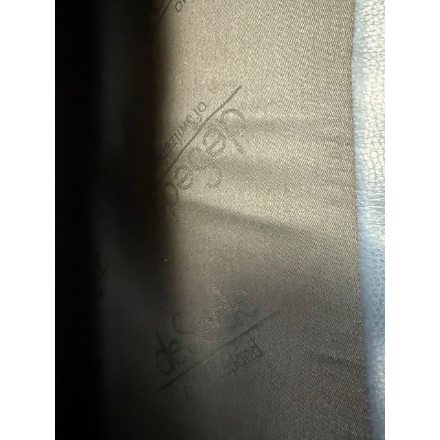 Blue DS71 Sofa from de Sede, 1980s For Sale - Image 6 of 7