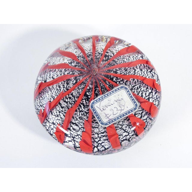 Metal Blown Glass Sculpture attributed to Venini For Sale - Image 7 of 14