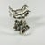 Diego Giacometti Mid-Century Italian Hollywood Regency Giacometti Style Birds on a Branch Salt & Pepper Shaker - 3 Piece Set For Sale - Image 4 of 12
