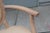 Pair of carved armchairs by Arpex. Carved wood details.