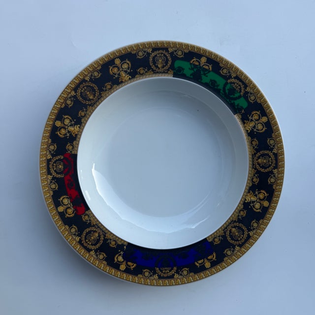 I Love Baroque and Roll Rim Soup Plates by Versace for Rosenthal, 2000s, Set of 6 For Sale - Image 10 of 10
