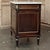 French Mahogany Louis XVI Style Two-Door Buffet With Carrara Marble Top For Sale - Image 12 of 18