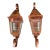 Charleston Lighting Custom Copper Gas Lanterns With Electronic Ignition, a Matching Pair For Sale