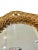 Mid 20th Century French Mid-Century Sunburst Rattan & Wood Bead Round Wall Mirror For Sale - Image 5 of 13