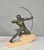 1920s Art Deco Sculpture the Archer Hercules by Max Le Verrier, 1920s For Sale - Image 5 of 15