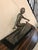 French Art Deco Female Sculpture on Marble For Sale In New York - Image 6 of 13