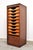 Vintage Roller Door Cabinet in Oak and Beech, 1930s For Sale - Image 12 of 12