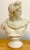 Beige 19th Century English Diminutive Parian Bust of Apollo Belvedere For Sale - Image 8 of 9