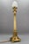 French Bronze and Frosted Glass Fluted Column Table Lamp, 1920s For Sale - Image 14 of 18
