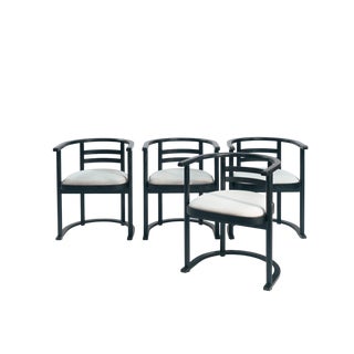Bauhaus Dining Chairs in the style of Josef Hoffmann, 1970s, Set of 8 For Sale