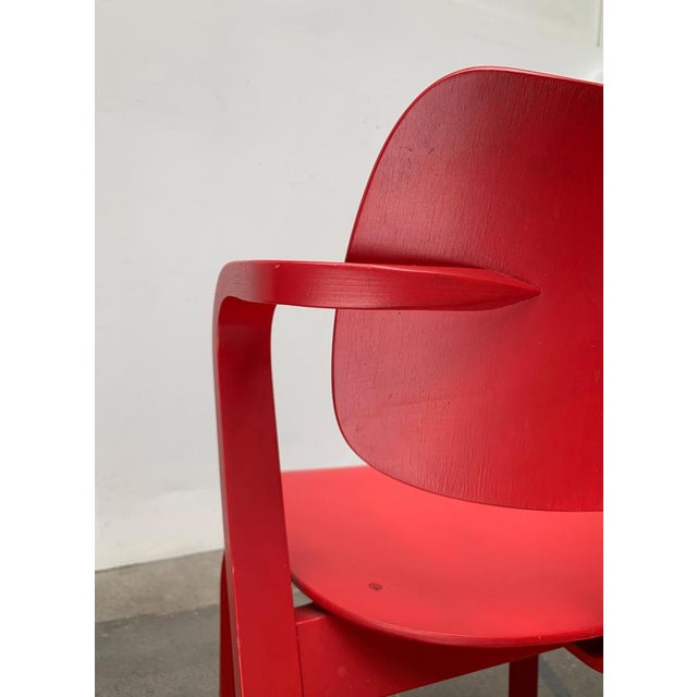 Mid-Century Early Aslak Chair by Ilmari Tapiovaara for Asko, Finland, 1960s For Sale - Image 11 of 18