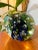 Glass Vintage 1970s Murano Style Bubble Glass Orb Decorative Paperweight For Sale - Image 7 of 10