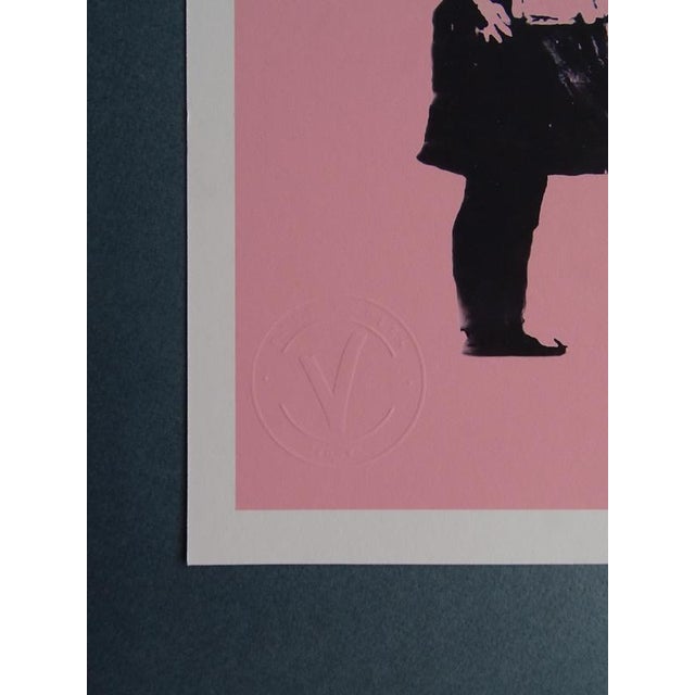Banksy X Post Modern Vandal, Girl with Heart Shaped Float, 2021, Pigment Print For Sale - Image 5 of 6