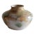 Watercolor Glazed Ceramic Vase One-of-Kind by Ava Ceramics For Sale