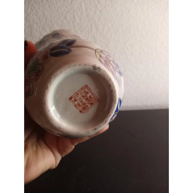 English 1980s Satsuma Style Bud Vase. For Sale - Image 3 of 7