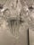 Transparent Murano Style Glass Chandelier For Sale - Image 9 of 12
