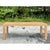 Vintage Contemporary Blonde Dining Table For Sale - Image 11 of 12