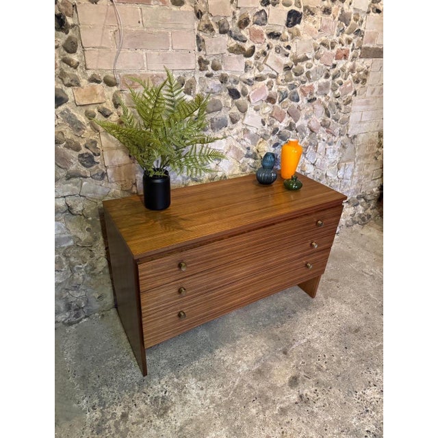 Modernist design chest of drawers produced by English furniture maker Meredew. Very much in the style of Hans Wagner...