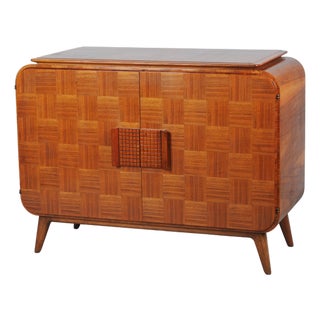 Art Deco Mahogany Buffet by J. Halabala for UP Závody, Czech, 1930s For Sale