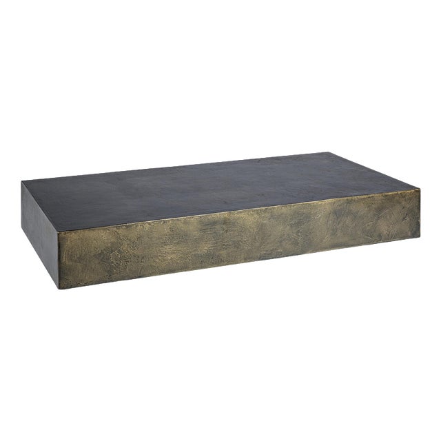 Stone Bronze Monolite 60125 Coffee Table by Disain1971 For Sale