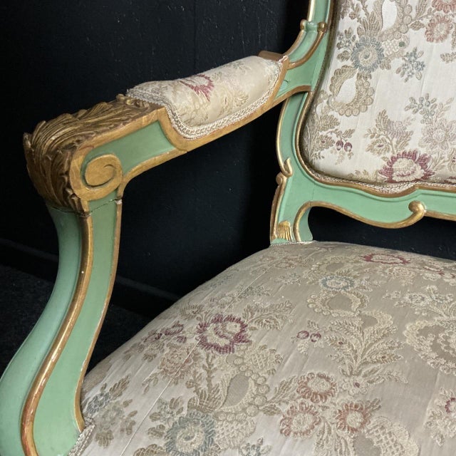 Vintage French Sofa in Wood, 1965 For Sale - Image 6 of 8