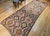 Vintage Kurdish Kilim Gallery Rug, Handwoven Wool, Allover Geometric Pattern, 5x14.5 For Sale - Image 4 of 14