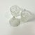 1930s Vintage Art Deco Boho Chic Americana Cut Glass Lidded Sugar and Creamer - A Pair For Sale - Image 6 of 9