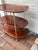 Vintage Campaign Style Oval Mahogany Side Table For Sale - Image 11 of 11