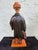 Wood Vintage Italian Hand-Carved Wood Scholar/Lawyer Figure Sculpture by Romer For Sale - Image 7 of 12