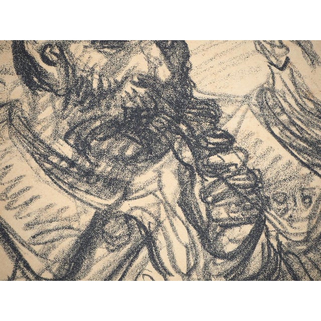 Théophile Alexandre Steinlen, Officers with a Pipe and a Rose, 1915, Lithograph For Sale - Image 7 of 8