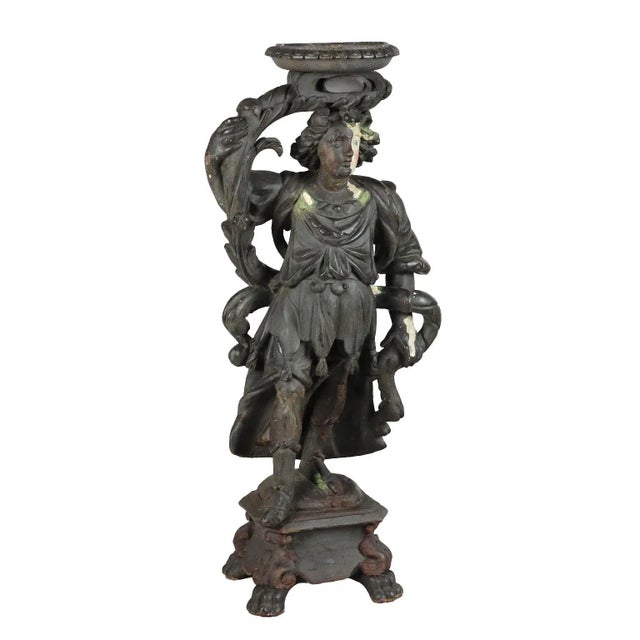 Early 18th Century Sculpture of Angel For Sale - Image 11 of 11
