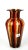 Red & Amber Blown Murano Glass Vase by Urban for Made Murano Glass, 2019 For Sale - Image 7 of 7