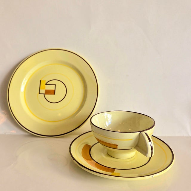 1930s Coffee Set by Eva Stricker-Zeisel for Schramberg, 1929, Set of 3 For Sale - Image 5 of 10