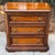 3 Drawer Burled Walnut Bachelors Chest With Inlay For Sale - Image 10 of 11