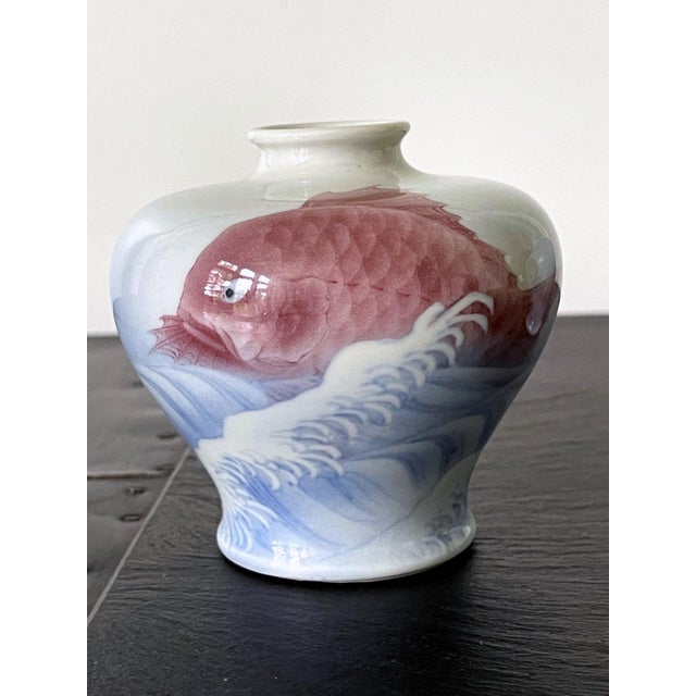 One of The Two Japanese Ceramic Vases Makuzu Kozan Meiji Period For Sale - Image 18 of 18
