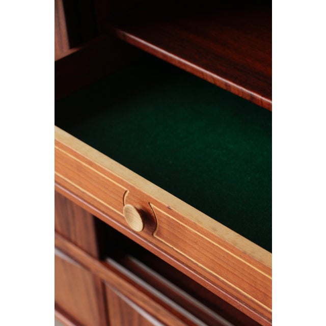 Scandinavian Rosewood Highboard Design by E.W. Bach, 1960s For Sale - Image 11 of 18