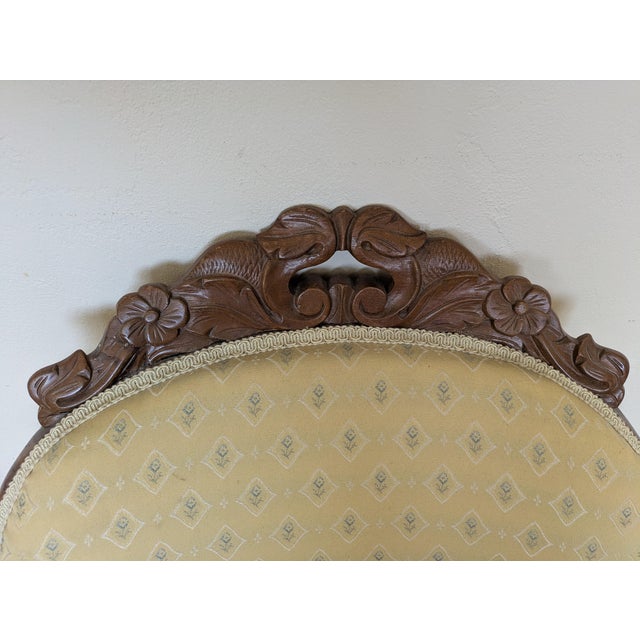 Victorian Victorian Spoon Parlor Chair - 1800s For Sale - Image 3 of 5