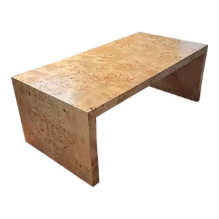 Burl Coffee Table For Sale