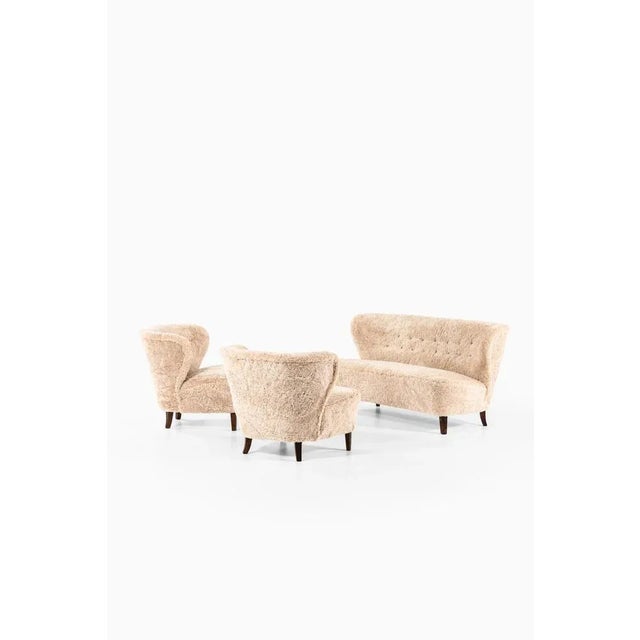 Set of Easy Chairs by Gösta Jonsson, Sweden For Sale - Image 3 of 13