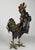 Mid-Century Modern Handmade Bronze, Copper & Semi Precious Stones Sculpture in a Form of a Rooster For Sale - Image 3 of 7