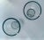 Mid 20th Century Vintage Mid-Century English Decorative Blown Art Glass Vases/Votive Candle Holders- a Pair For Sale - Image 5 of 12