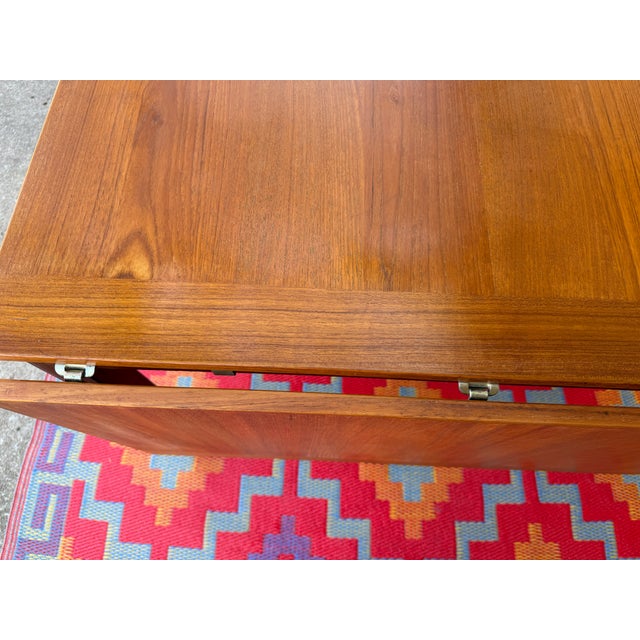1960s Teak Drop Leaf Dining Table For Sale - Image 13 of 13