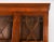 Vintage Georgian Revival Four-Door Bookcase in Flame Mahogany For Sale - Image 5 of 18