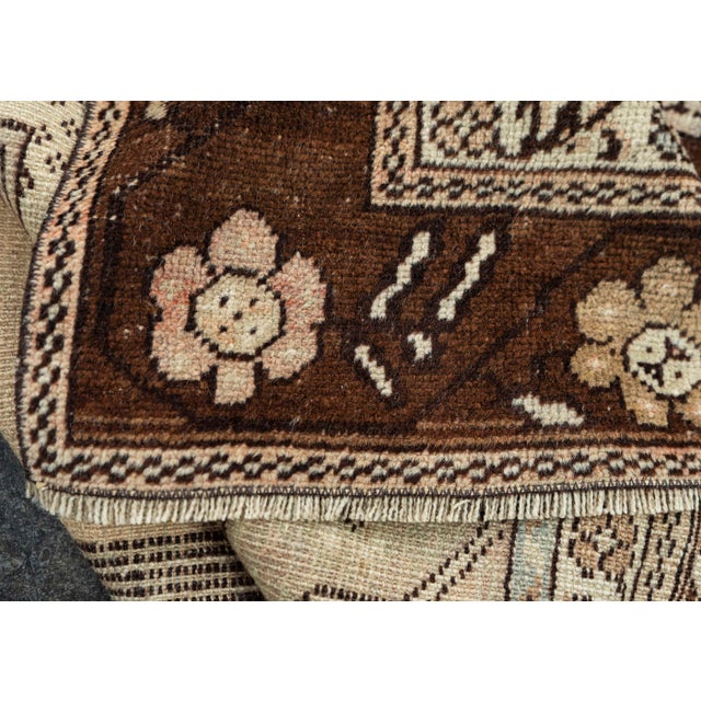 Brown Turkish Vintage Rug 3'1" x 5'4" #19831 For Sale - Image 8 of 8