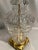 1990s Asian Modern Lamp Cut Lead Crystal Chinoiserie Table Lamp For Sale - Image 5 of 5