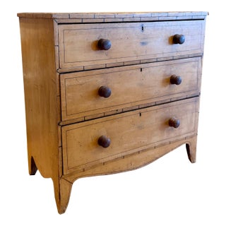Early 19th Century English Painted Chest of Drawers For Sale