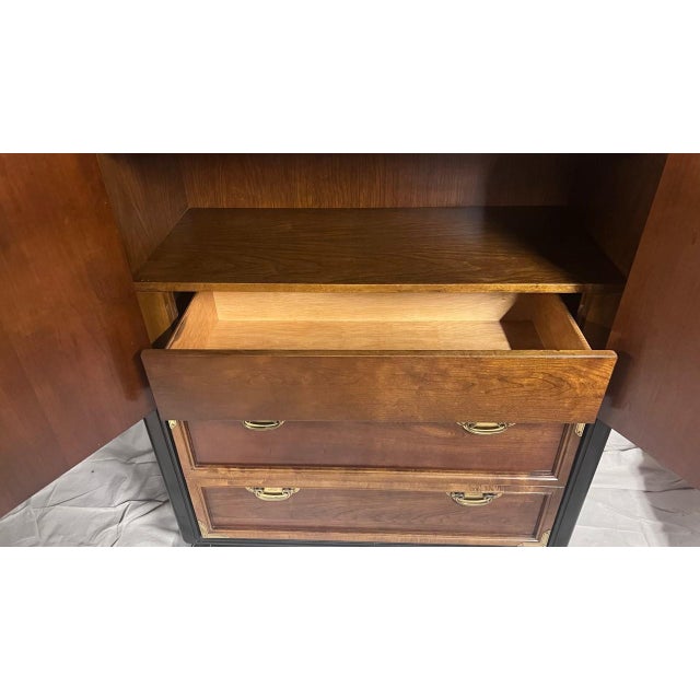 1970s Broyhill Premier Collection "Ming Dynasty" Highboy Chairish