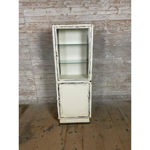 Vintage Glass Medicine Cabinet For Sale - Image 6 of 6