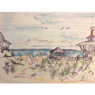 1966 Pawley's Island Low Country Scene For Sale