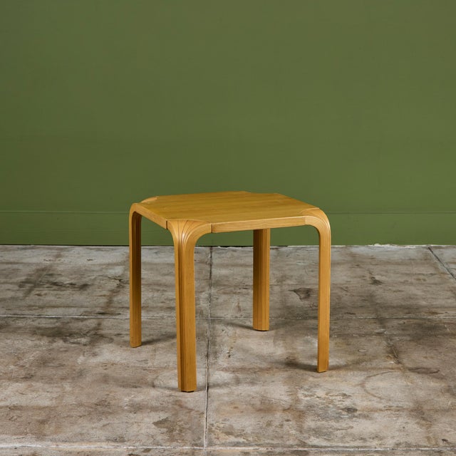 1970s Alvar Aalto "Model X601" Side Table for Artek For Sale - Image 5 of 16